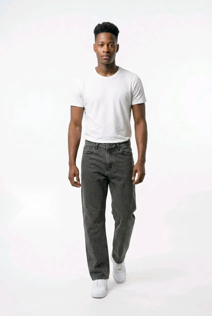 Baggy Fit Erkek Jean Pantolon