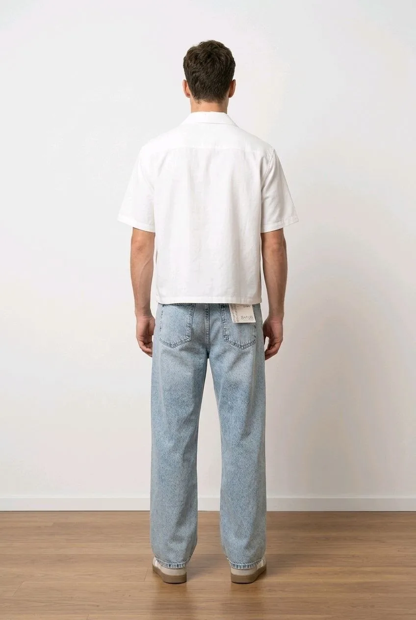 Geniş Paça Baggy Erkek Jean