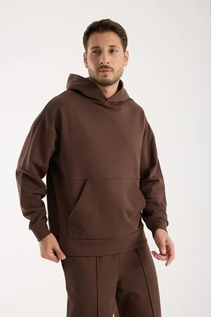 Kapüşonlu Oversize Eşofman Takımı